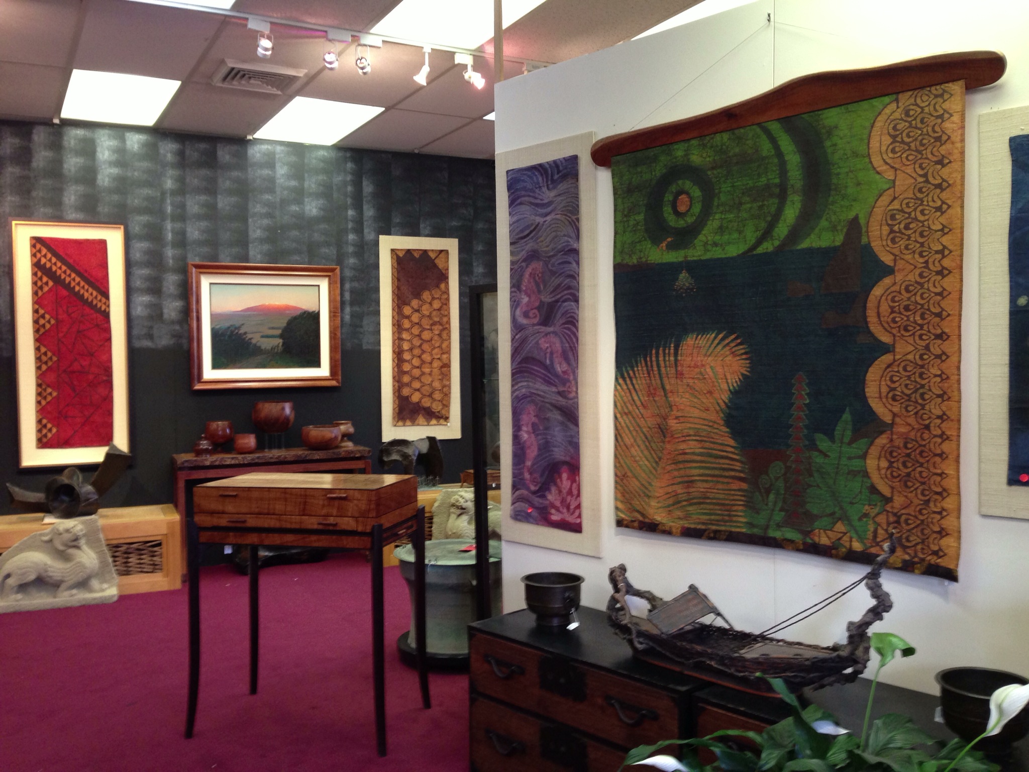 Sarai Stricklin Art At Robyn Buntin Of Honolulu