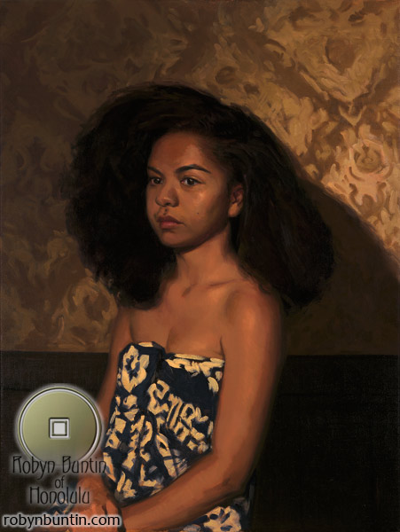 Maile by William Zwick at Robyn Buntin of Honolulu Gallery